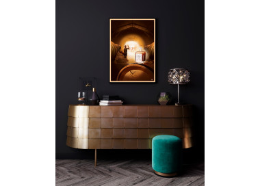 Affiche DOZ La Rochelle - Cognac Normandin-Mercier - Paradis