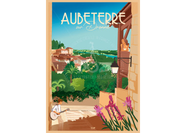 Poster DOZ - Aubeterre-sur-Dronne - the balcony