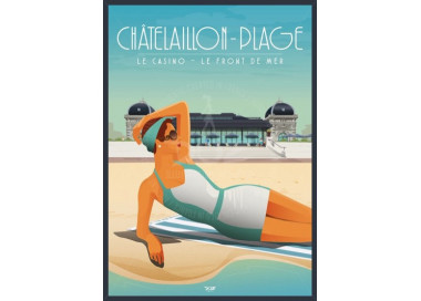 Affiche DOZ Châtelaillon plage le Casino
