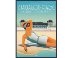 Poster DOZ Châtelaillon beach the Casino