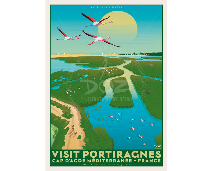 Poster DOZ Cap d’Agde - Portiragnes
