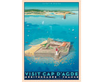 Affiche DOZ Cap d’Agde - Fort de Brescou