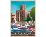 Poster DOZ Cap d'Agde - Nautical jousting