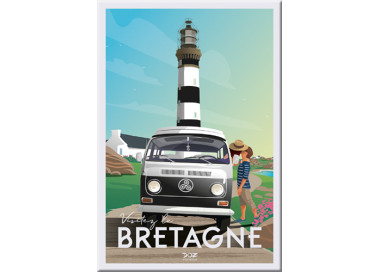 Magnet - Brittany - Van and lighthouse