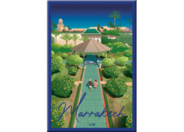 Magnet - Morocco - Secret gardens
