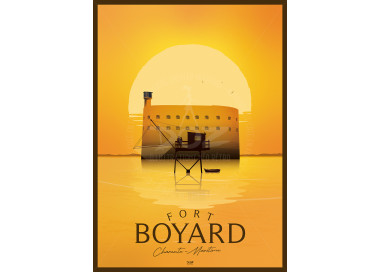 Poster DOZ Fort Boyard - carrelet