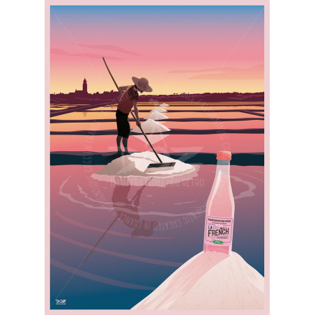 Affiche DOZ La French - Tonic français - Guérande
