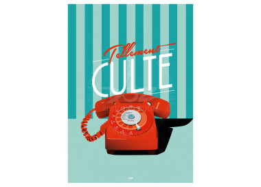 Affiche DOZ téléphone à cadran