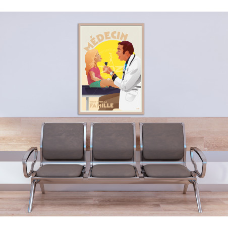 Affiche DOZ - Métier - Médecin