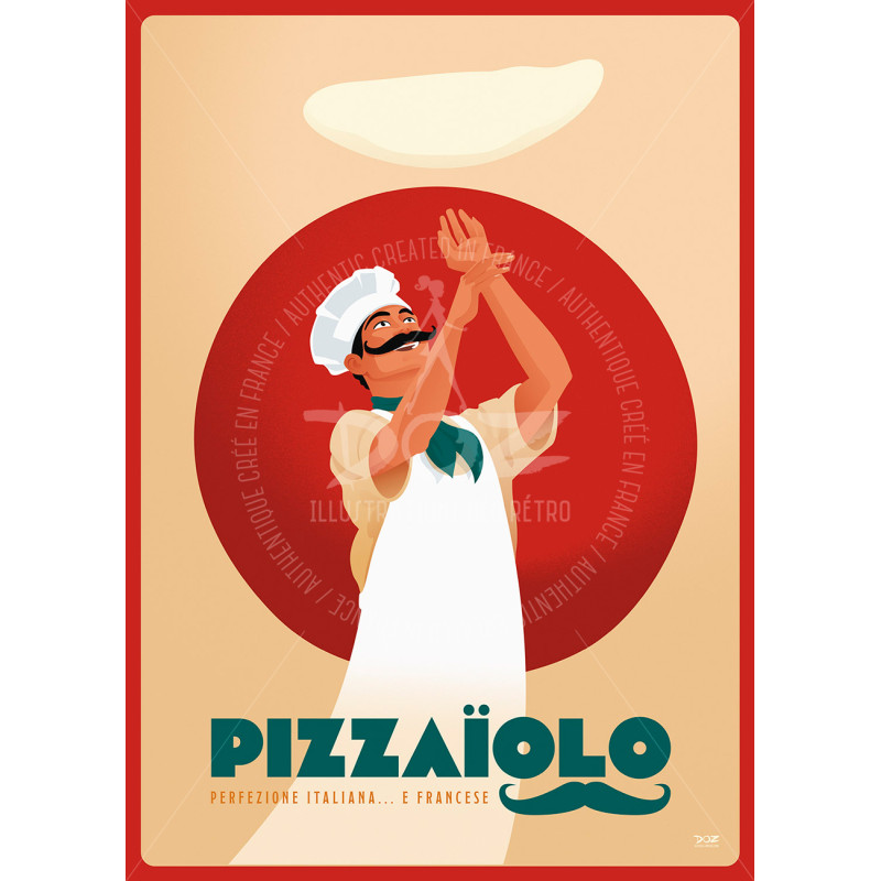 DOZ Poster - Profession - Pizzaiolo