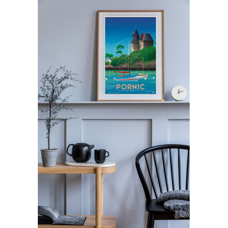 Affiche DOZ - Pornic - Le château