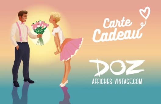 CARTE CADEAU AMOUREUX
